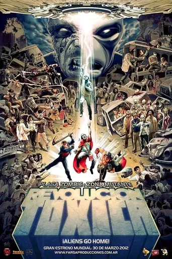 Plaga zombie: zona mutante: revolución tóxica movie poster - Rated 5.7/10