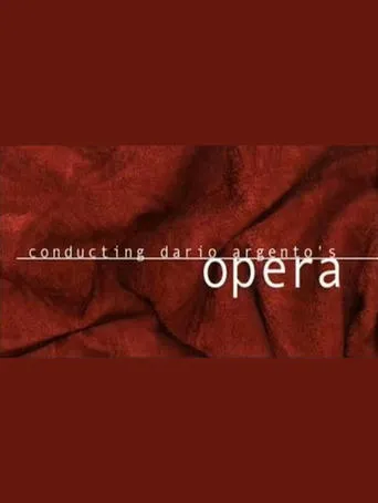 Conducting Dario Argento's 'Opera' movie poster - Rated 6.8/10