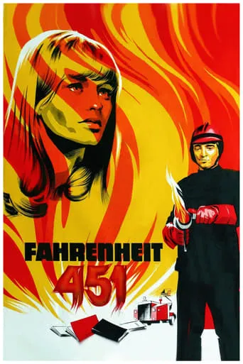 Fahrenheit 451 movie poster - Rated 7.104/10