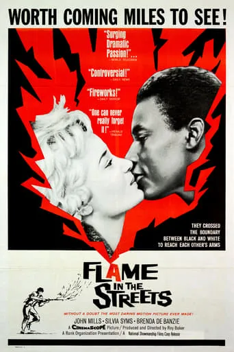 Flame in the Streets movie poster - Rated 5.5/10