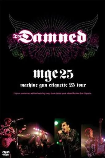 The Damned - Machine Gun Etiquette - 25th Tour movie poster - Entertainment content