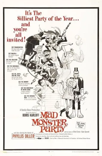 Mad Monster Party? movie poster - Rated 6.6/10