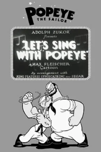 Let's Sing with Popeye movie poster - Rated 6/10