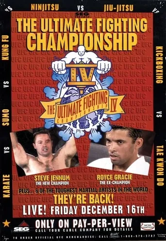 UFC 4: Revenge of the Warriors movie poster - Rated 6.9/10