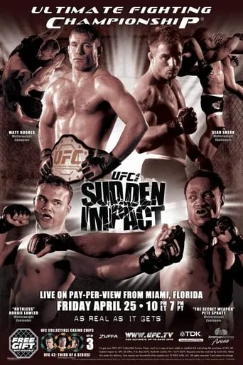 UFC 42: Sudden Impact movie poster - Rated 5.1/10