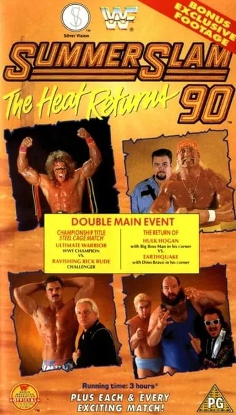 WWE SummerSlam 1990 movie poster - Rated 6.4/10