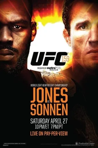 UFC 159: Jones vs. Sonnen movie poster - Rated 8.8/10