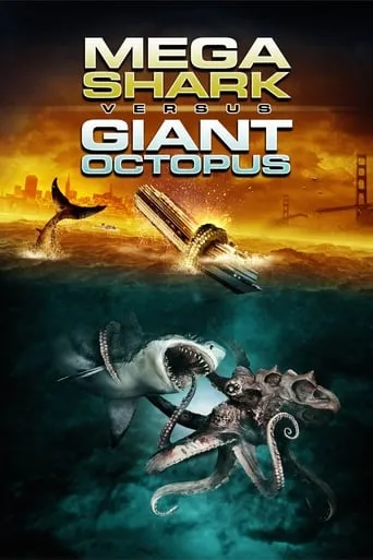 Mega Shark vs. Giant Octopus movie poster - Rated 3.8/10