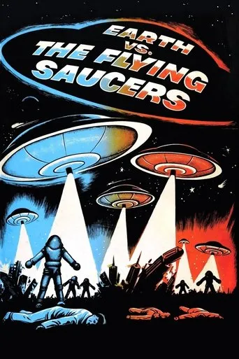Earth vs. the Flying Saucers movie poster - Rated 6.07/10