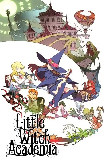 Little Witch Academia movie poster - Rated 7.127/10