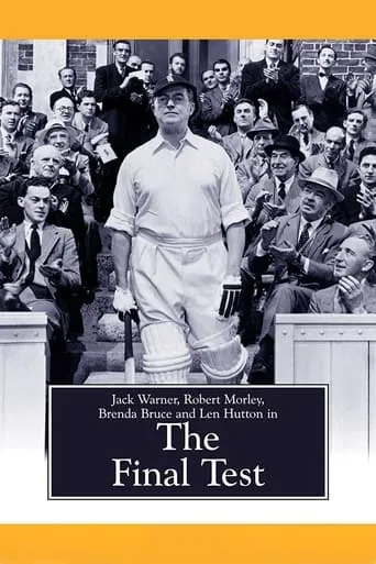 The Final Test movie poster - Rated 6.7/10