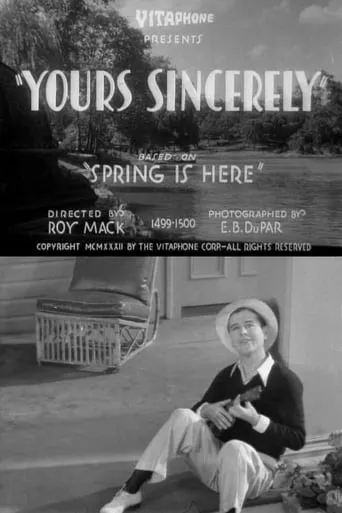 Yours Sincerely movie poster - Rated 4.3/10