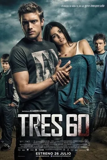 Three-60 movie poster - Rated 4/10