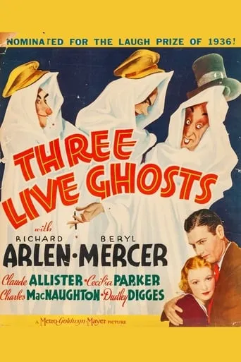 Three Live Ghosts movie poster - Rated 5/10