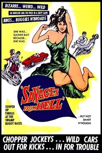 Savages from Hell movie poster - Rated 5/10