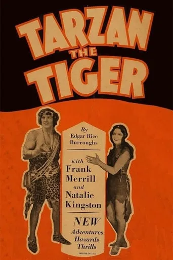 Tarzan the Tiger movie poster - Rated 4.3/10