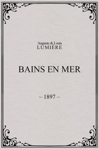 Bains en mer movie poster - Rated 5.3/10