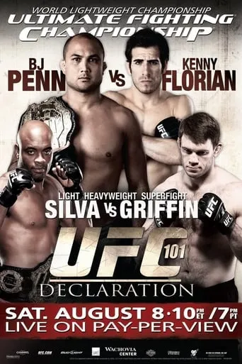 UFC 101: Declaration movie poster - Rated 7.1/10