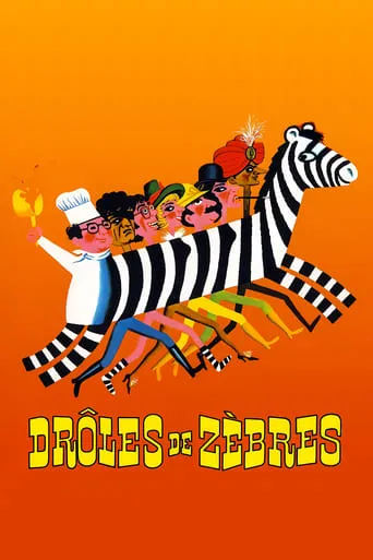 Drôles de zèbres movie poster - Rated 3.1/10