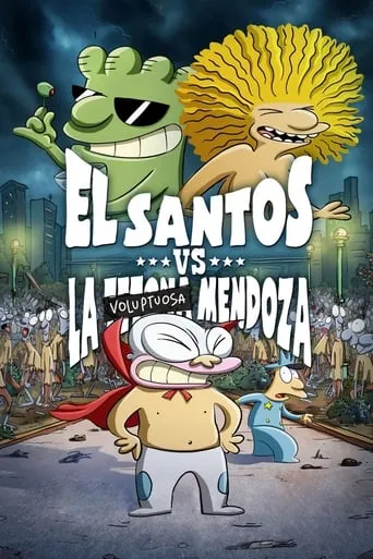El Santos vs la Tetona Mendoza movie poster - Rated 6.7/10
