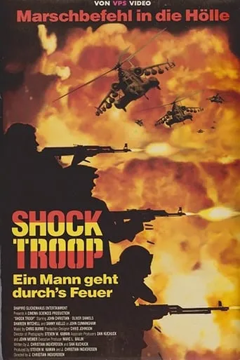 Shocktroop movie poster - Rated 4/10