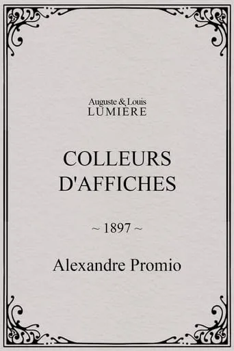 Colleurs d'affiches movie poster - Rated 5/10