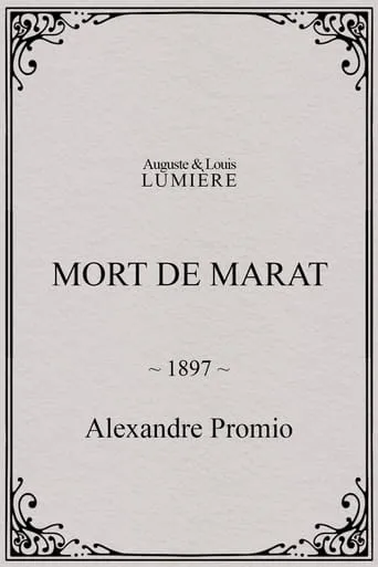 Death of Marat movie poster - Rated 4.4/10
