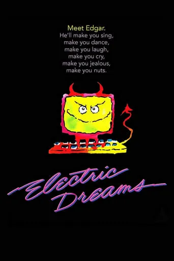 Electric Dreams movie poster - Rated 6.303/10