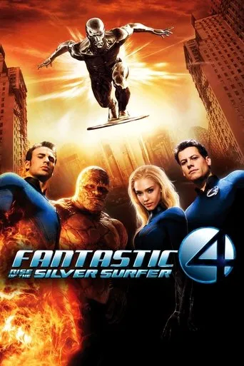 Fantastic Four: Rise of the Silver Surfer movie poster - Rated 5.607/10