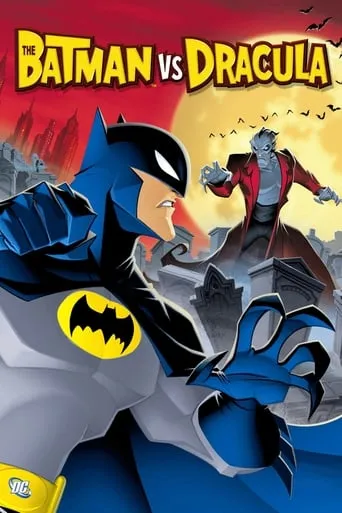 The Batman vs. Dracula movie poster - Rated 7.032/10