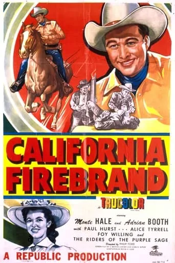 California Firebrand movie poster - Rated 3/10