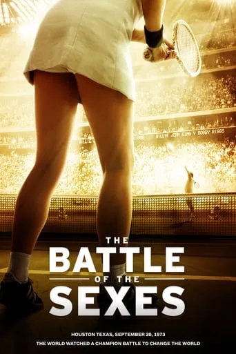The Battle of the Sexes movie poster - Rated 6.5/10