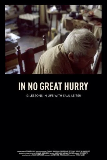 In No Great Hurry: 13 Lessons in Life with Saul Leiter movie poster - Rated 7/10