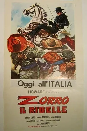 Zorro il ribelle movie poster - Rated 5.5/10