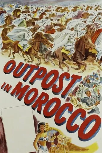 Outpost in Morocco movie poster - Rated 4.8/10