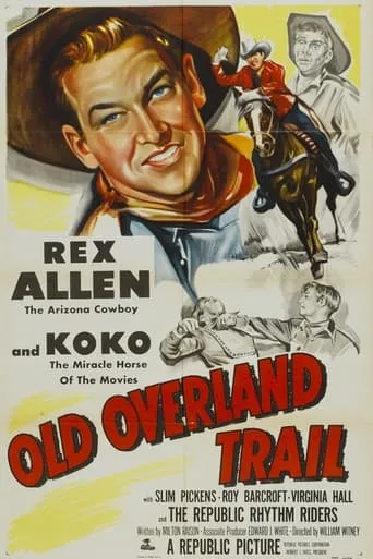 Old Overland Trail movie poster - Rated 6/10