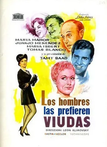 Los hombres las prefieren viudas movie poster - Entertainment content