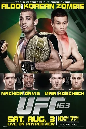 UFC 163: Aldo vs Korean Zombie movie poster - Rated 6.8/10