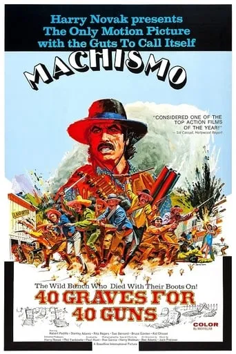 Machismo: 40 Graves for 40 Guns movie poster - Rated 5.5/10