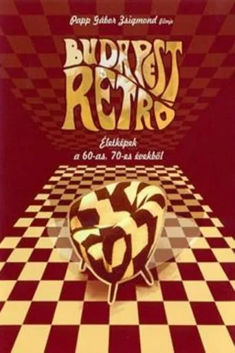 Budapest Retro movie poster - Rated 7.5/10