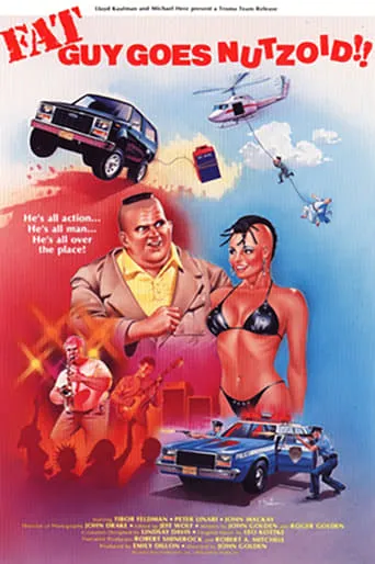 Fat Guy Goes Nutzoid movie poster - Rated 1/10