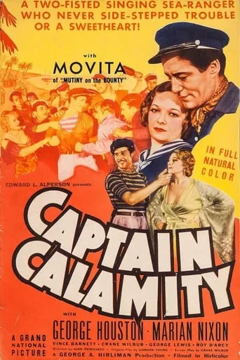 Captain Calamity movie poster - Rated 2.5/10