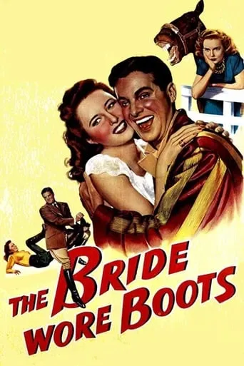 The Bride Wore Boots movie poster - Rated 5.9/10