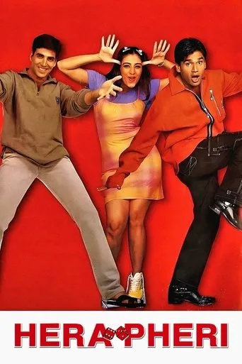 Hera Pheri movie poster - Rated 6.9/10