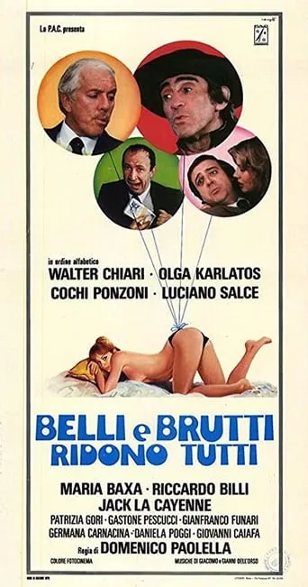 Belli e brutti ridono tutti movie poster - Rated 3.8/10