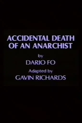 The Accidental Death of an Anarchist movie poster - Rated 8/10