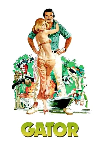 Gator movie poster - Rated 5.2/10