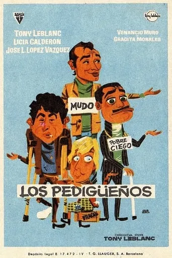 Los pedigüeños movie poster - Rated 4.5/10