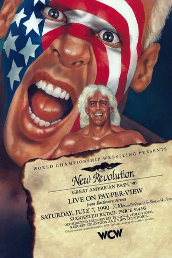 WCW Great American Bash '90: New Revolution movie poster - Rated 10/10