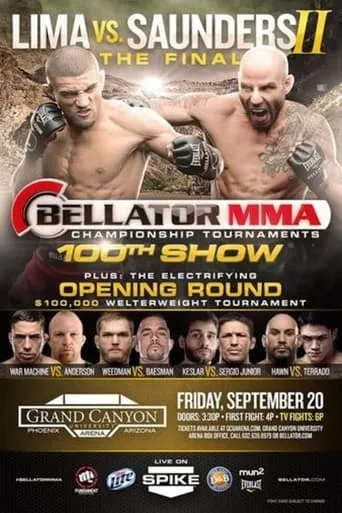 Bellator 100: Lima vs. Saunders movie poster - Entertainment content